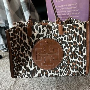 Tory Burch Leopard Ella Tote
